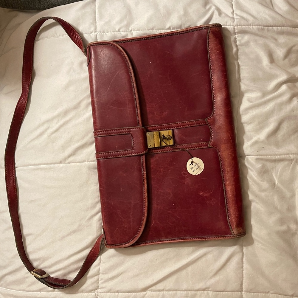 Vintage 1967 Gucci Briefcase/Laptop Case
